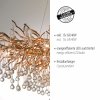 Lampa Wisząca ICICLE 2031-11 Zuma Line Złota | Nowoczesny Żyrandol 15xG9